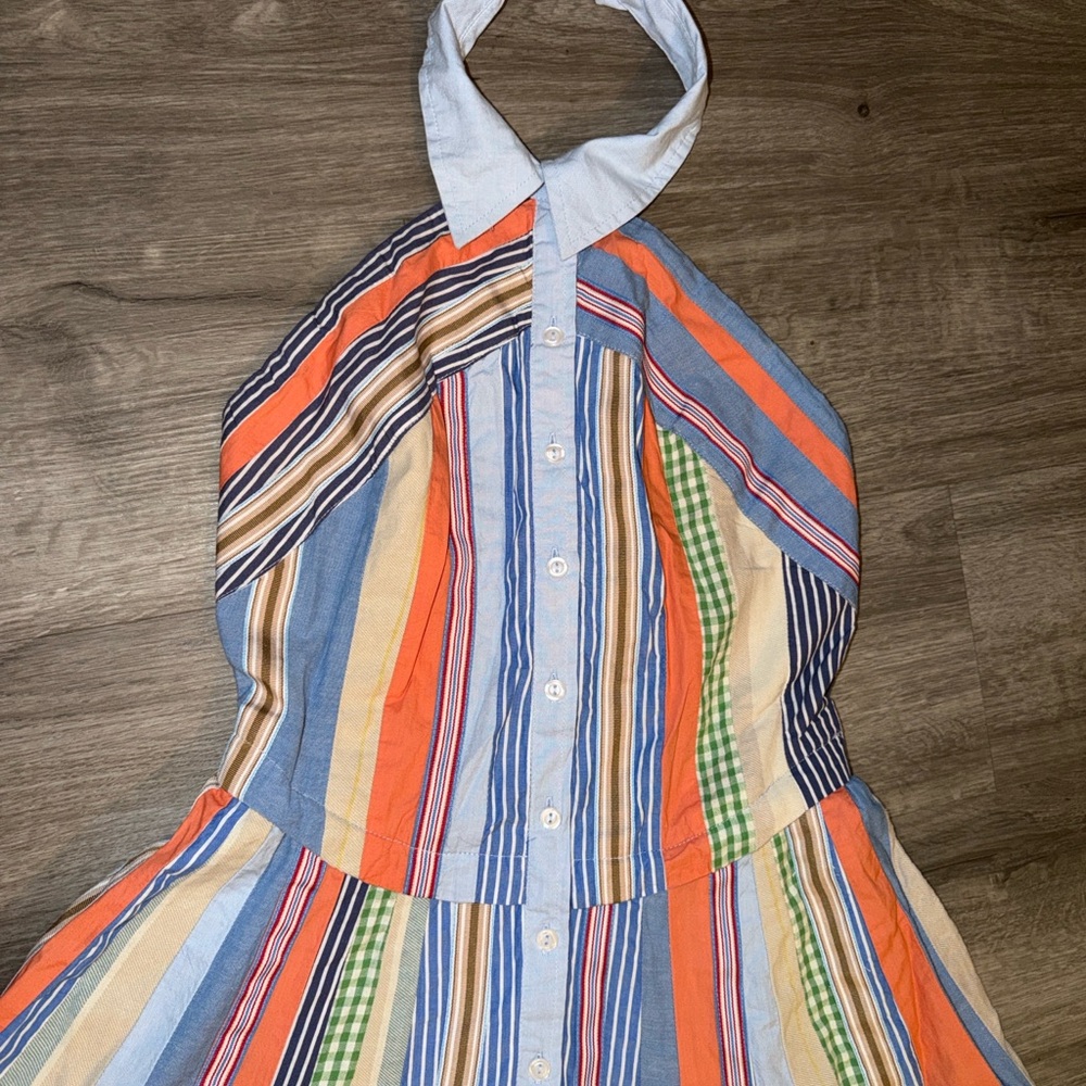 🩷Firm Price🩷 Maeve Collared Halter Shirt Dress - Picture 14 of 15